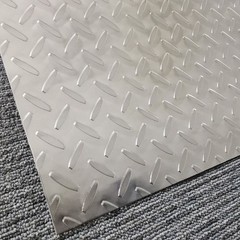 24″ x 120″ Aluminum Diamond Plate 0.04in Thick Sheet Embossed Trailer RV 3003