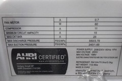 Friedrich WFPU17Z243C 208/230VAC Air Conditioner Condensing Unit (D)
