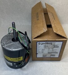 NEW Genteq 5R007 Condenser Fan Motor 1/3 HP, 208-230 Volts, 1075 RPM