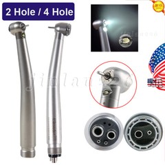 Dental E-generator Dental LED Fiber Optic High Speed Handpiece 2Holes 4Holes