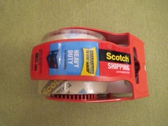 Scotch 1.88 in. x 22.2 yds. Heavy Duty Shipping Packaging Tape with Dispenser
