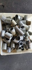 Estate LOT 100s Of Electrical PVC Conduit Fittings 1/2″-2 1/2″ NEW SEAL TIGHT