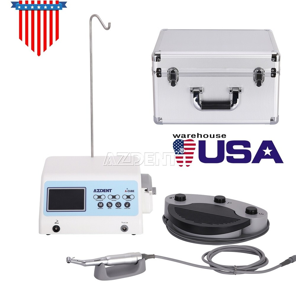 AZDENT Dental Implant Motor System / Implant Stability Meter Monitor ISQ