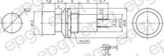SPST (MOMENTARY-ON) N/O BLACK PUSH BUTTON SWITCH ROUND 3A @ 125VAC#66-2407-5PK