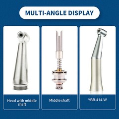 NSK Style Dental Slow Low Speed Handpiece Contra Angle Push Button YX203