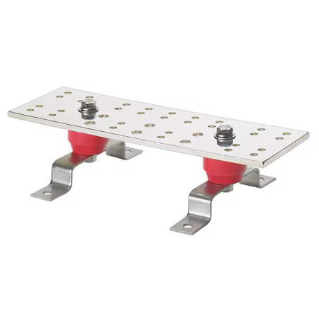 Panduit Gb4b0612tpi-1 Grounding Busbar, Copper