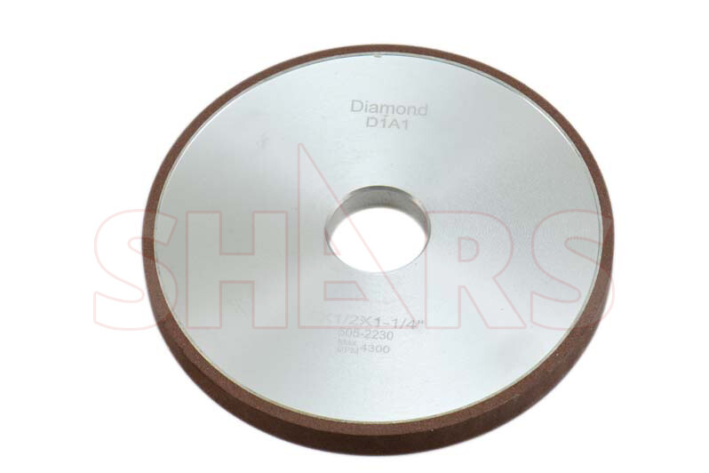 SHARS 7 X 1/4 X 1-1/4″ D1A1 DIAMOND WHEEL 150 GRIT Max RPM 4300 S|