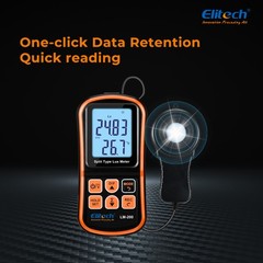 Elitech SMG-1H Refrigeration HVAC Digital Pressure Gauge Single Manifold Gauge
