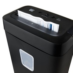 Pen+Gear 12-Sheet Cross-Cut Paper/Credit Card Shredder with 5.5 Gallon Bin, Blac