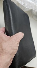 DayTimer Planner Organizer, Black Leather, 7 Ring Binder 8 x 10.5 in. Very Nice