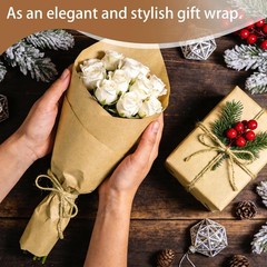 Brown Butcher Paper Roll, 12 Inch X 80 Feet, Unwaxed 12 X 80