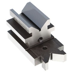Angle V-Block Hardened Steel 3-1/2″ x1-7/8″ x1-7/8″ W/ Clamp Set 0.0003