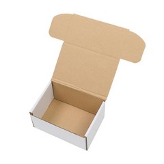 50 Pieces – 6″x4″x3″ CORRUGATED MAILERS Shipping Packing Paper Boxes Mailers NEW