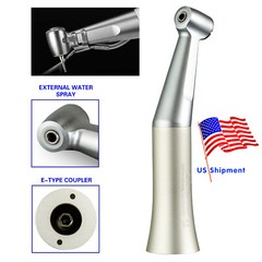 Dental Slow Low Speed Handpiece Contra Angle Straight Air Motor 2/4Holes E-type