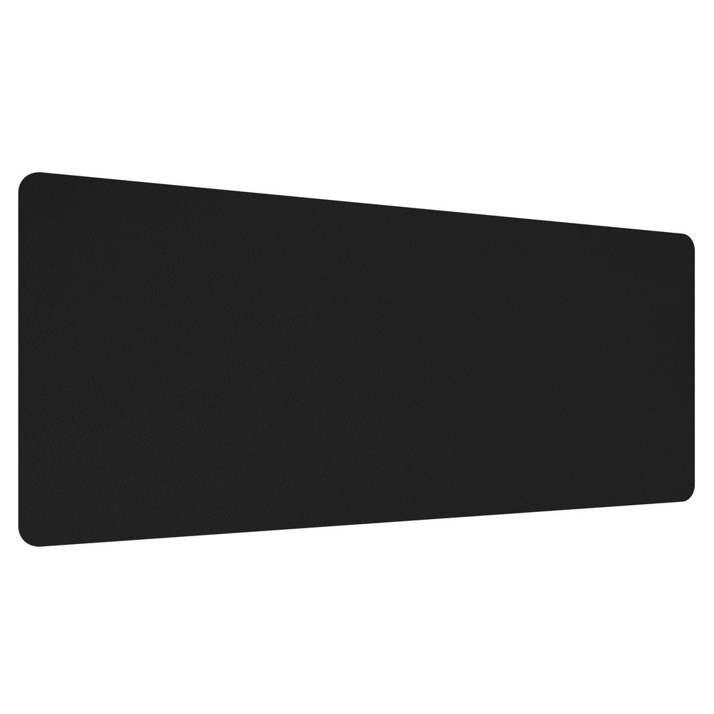 35″x18″ Desk Mat Protector, PVC Non-Slip Mouse Pad Mat, Black