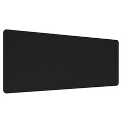 35″x18″ Desk Mat Protector, PVC Non-Slip Mouse Pad Mat, Black