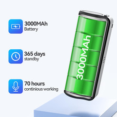 128GB Voice Recorder,70 Hours Continious Recording Digital Voice Recorder with F