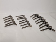 Lot of 20 tension-adjusting screw and handle assemblies as shown, various sizes