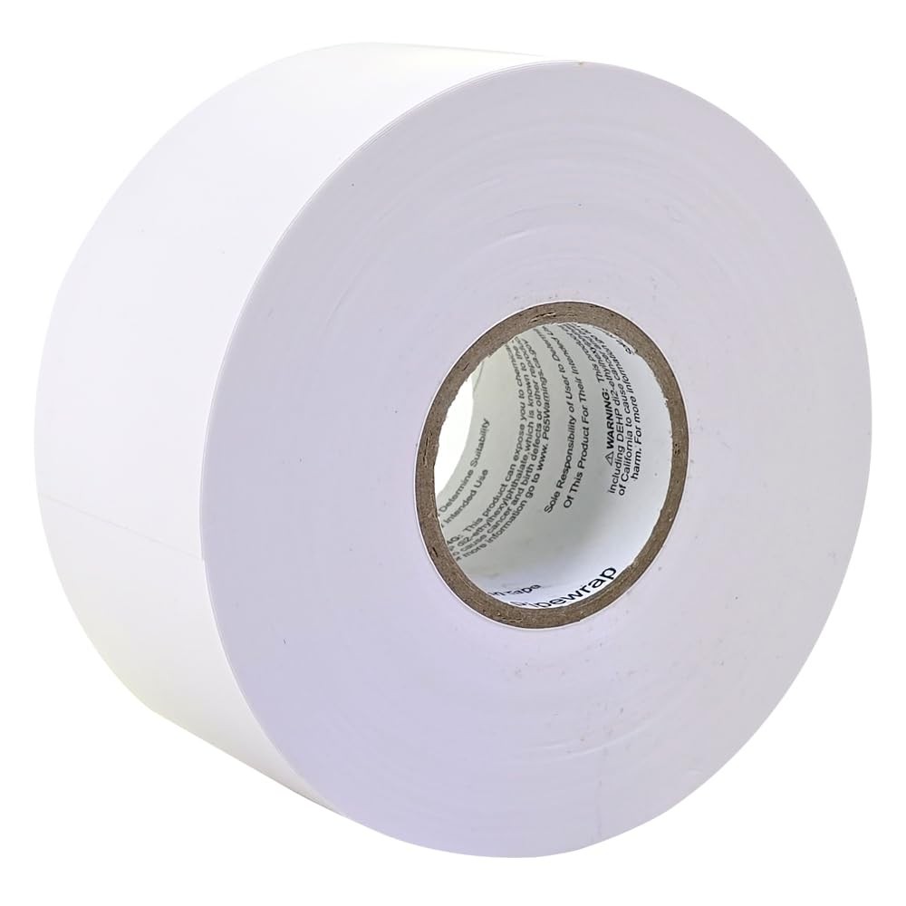 Pipe Wrap Tape – 2″ x 100′ – 10 mil PVC Corrosion Protection – White