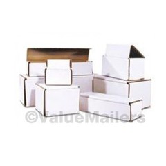 200 – 7 x 4 x 2 White Corrugated Shipping Mailer Packing Box Boxes
