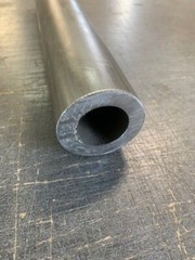 2.5″ OD x 3/8″ Wall DOM Seamless Round Tube x 9″ Long, Mild Steel Tubing