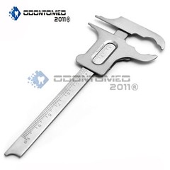 Boley Gauge Caliper 10cm Measuring Dental Implant Lab Ortho Surgical Instruments