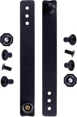 IWB Soft Belt Loops – w/Heavy Duty Rubberized Nylon Pull-The-Dot Security Sna…