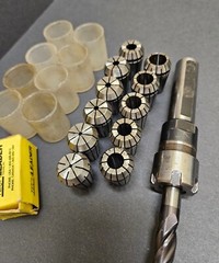 TSD Universal ½” Cap. Collet Chuck 1″ Shank 7.41″ OAL 90528 Machinist Acura Flex