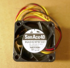 Sanyo Denki San Ace 40 Fan Model 9GA0424P6F001 24V 0.04A 40x40x20mm