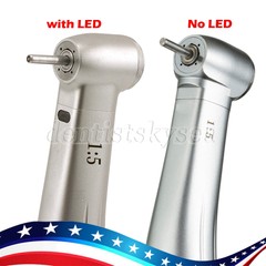 LED SANDENT Electric Handpiece 1:5 Contra Angle Fiber Optic High Speed