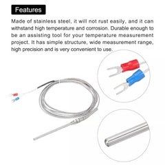 110-240VAC PID REX-C100 Temperature Controller SSR-40A Thermocouple Heat Sink