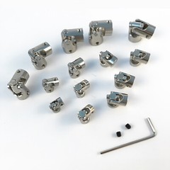 Hole 2mm to 12mm Motor Shaft Coupler Connector Universal Joint Coupling For DIY