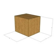 125 6x5x5 Kraft Brown Corrugated Shipping Boxes 32 ECT Single-Wall New