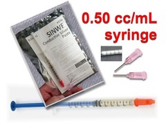 SINWE Silver Conductive Paste – PCB repair, SMD mounting – 0.5cc/mL syringe