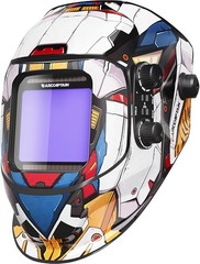 ARCCAPTAIN Welding Helmet Auto-Darkening Filter 4 Sensors Adjustable Shade