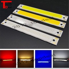 L60x8mm red blue cold white COB led module 70lm COB strip 6008-0130 3v 3w