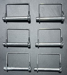 6 pcs – 3/8″ X 2-3/4″ Lock Lynch Pin w/Square Bail