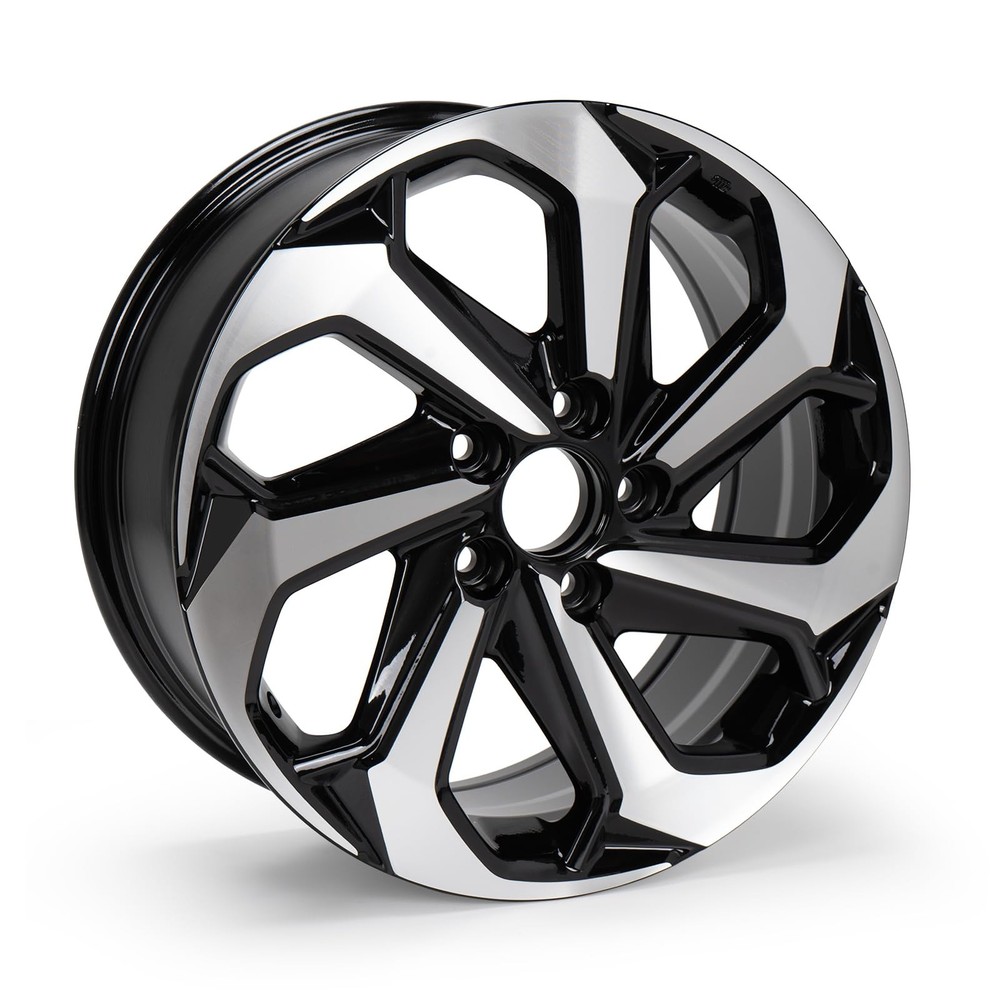 17×7.5 Alloy Replacement Wheel Rim Honda Accord 2016-2017 Machined Black 64080