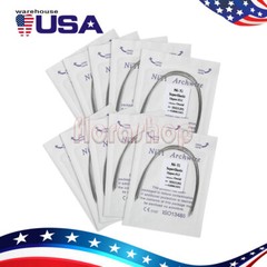 Dental Super Elastic Niti Round Arch Wires Arch Wire for Bracket Braces USA OR