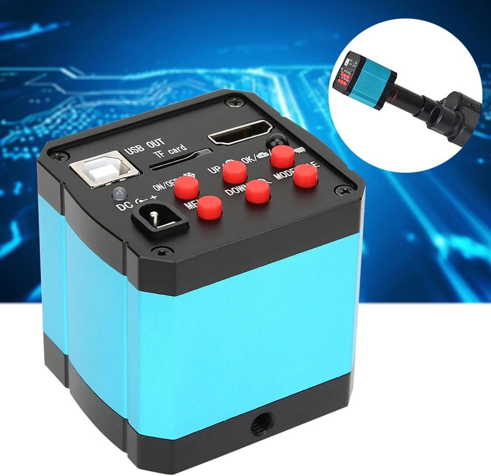 37MP 1080P 60FPS USB Microscope Camera Video HDMI Industry Microscope Camera wit