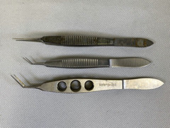9 Piece Rhein Storz Katena Trabeculectomy Instrument Set w Case Ophthalmology