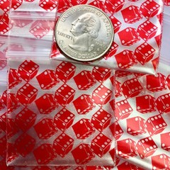 BaggiesSince1987 – 175175 ZipSeal Design Bags PANTHER SILVER 100PCS, 👀Details🔽