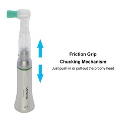 Dental Hygiene Prophy 4:1 Straight Nose Cone Handpiece Air Motor 4 Hole WH NSK