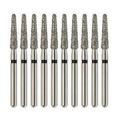 Dental Diamond Burs Round End Taper Super Coarse Bur FG High Speed Bur 856/018SC