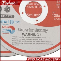 Findmall 4″ 4.5″ 5″ 6″ 7″ Cut off Wheel -Metal Stainless Steel Cutting Discs New