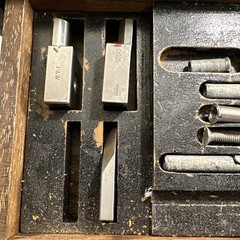 Vintage Starrett Webber 613A Model SS81A1X GR 3 Gage Block Set 95 Plus Pieces