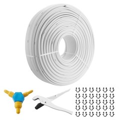 VEVOR PEX-AL-PEX Tube Aluminum-Plastic Composite Pipe 984ft Oxygen Barrier Tube