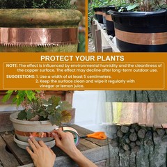 Copper Tape, Copper Foil Tape (2Inch X 33 FT) Metal Conductive Adhesive for Slug