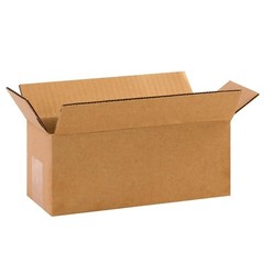 100 4x4x10 Cardboard Paper Boxes Mailing Packing Shipping Box Corrugated Carton