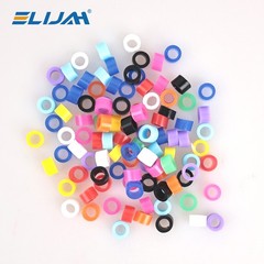 100 Pcs Dental Silicone Code Rings Instrument Autoclavable 135ºC Assorted Color